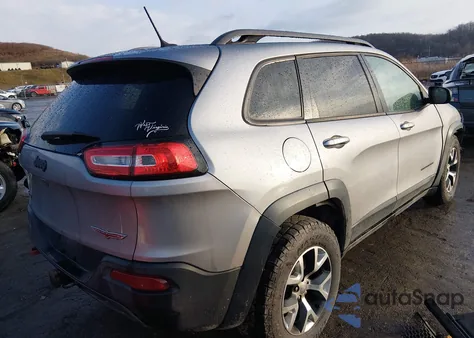 2014 Jeep Cherokee Trailhawk from USA, damaged, VIN 1C4PJMBSXEW188919